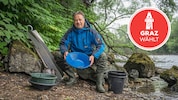 Fürs Goldschürfen braucht man Geduld und eine gewisse „Abenteuerromantik“, sagt René Apfelknab. ...