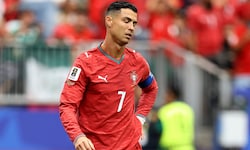 Cristiano Ronaldo ist über den WM-Auftakt Portugals nicht begeistert. 