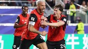 Ball rein, Zunge raus – Marko Arnautovic traf zum 3:1.