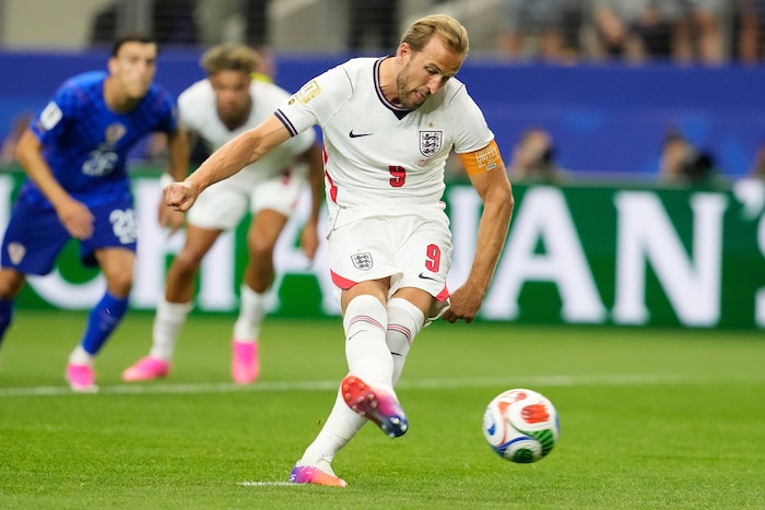 Harry Kane konnte seinen zweiten Versuch verwandeln.