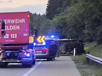 Der Unfall ereignete sich auf der Höhe von Wernberg. 