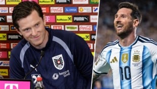 Michael Gregoritsch ist ein Fan von Lionel Messi.
