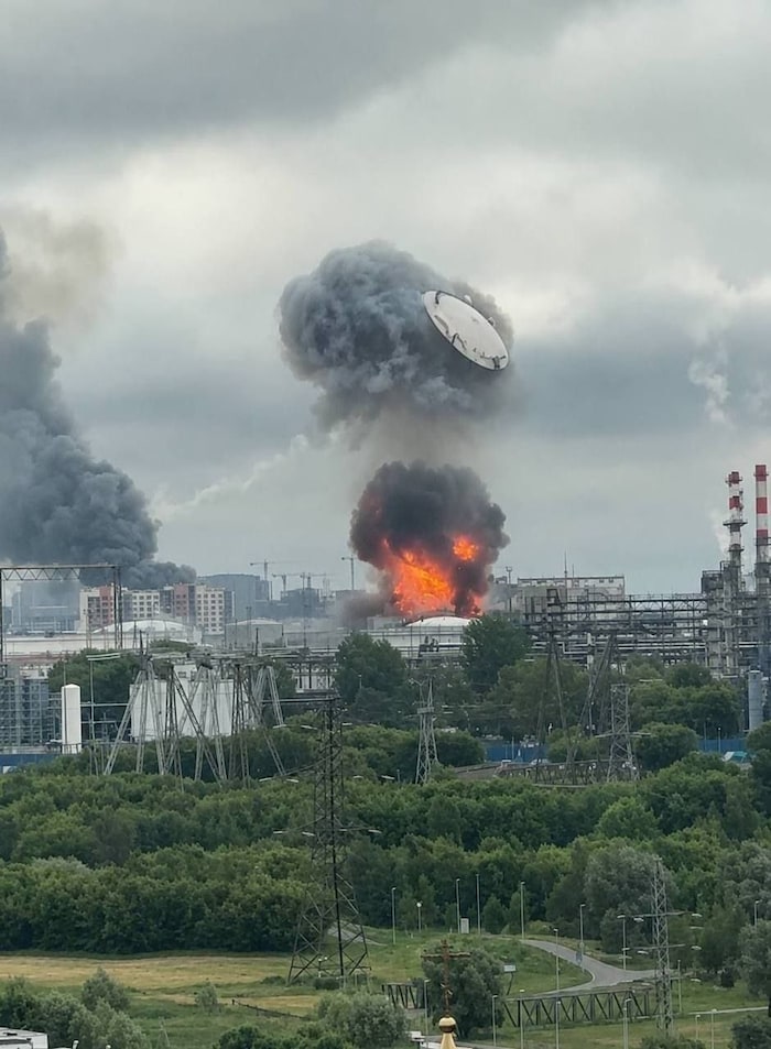Dieses Bild von den aktuellen Angriffen ging um die ganze Welt.