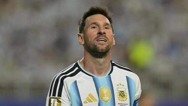Lionel Messi traf gegen Algerien dreifach – dennoch flossen Tränen.