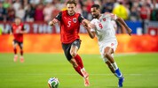 Stefan Posch (li.) droht das frühe WM-Aus.
