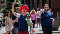 Zahlreiche Schotten überfluten Boston.