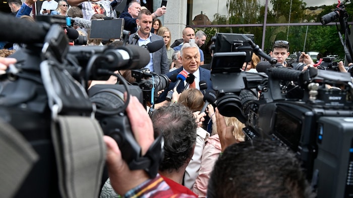 Das Medieninteresse an Viktor Orbán ist nach wie vor groß.