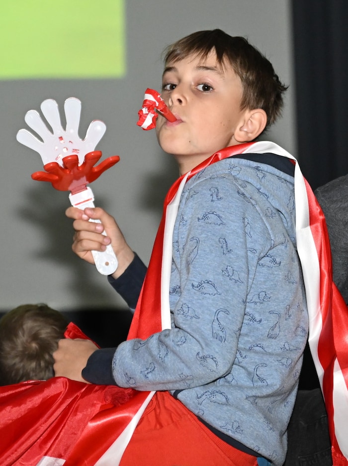 Theodor (10) hoffte nach dem 1:1 trotzdem auf einen Sieg.