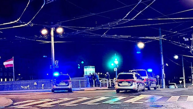Bei ihrer Flucht kamen die Burschen bis zur Staatsbrücke.