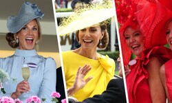 Royals wie Prinzessin Kate setzten auf Eleganz – anderswo flatterten Schmetterlinge und blühten ...