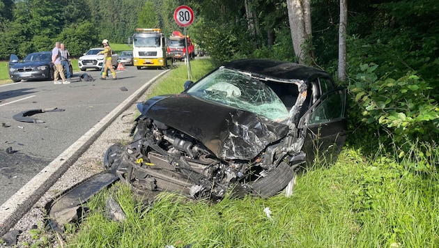 Donnerstagmorgen kam es zu dem Crash.
