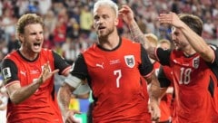 Stefan Posch, Marko Arnautovic und Romano Schmid