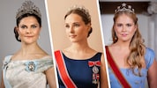 Victoria von Schweden (48),  Ingrid Alexandra von Norwegen (22), Prinzessin Catharina-Amalia der ...