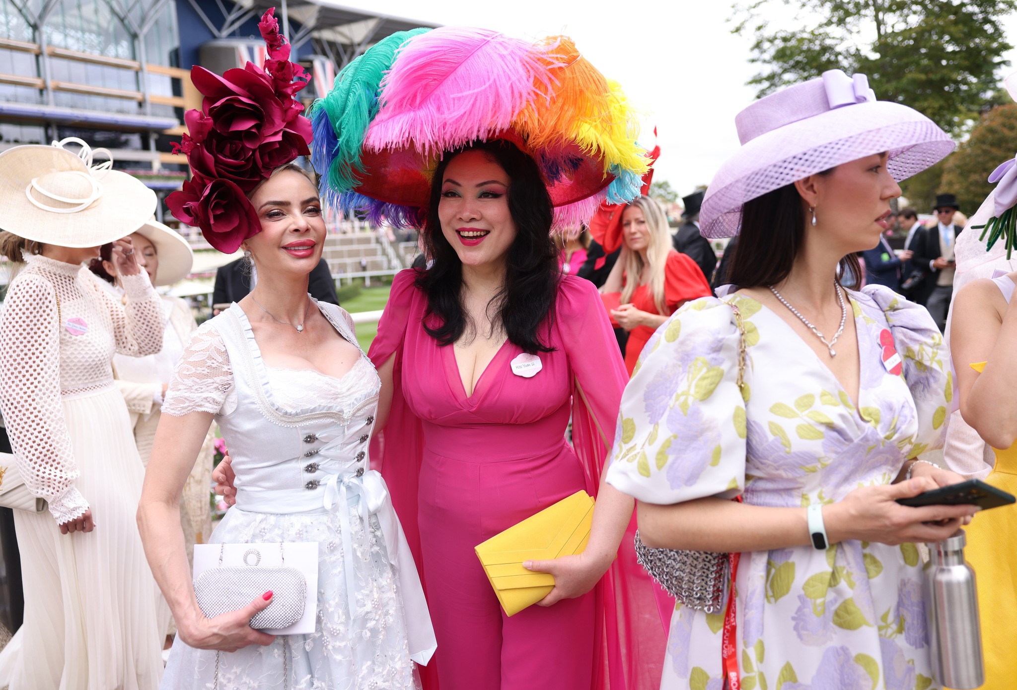 Eindrücke vom sogenannten „Ladies‘ Day“ am dritten Tag von Royal Ascot