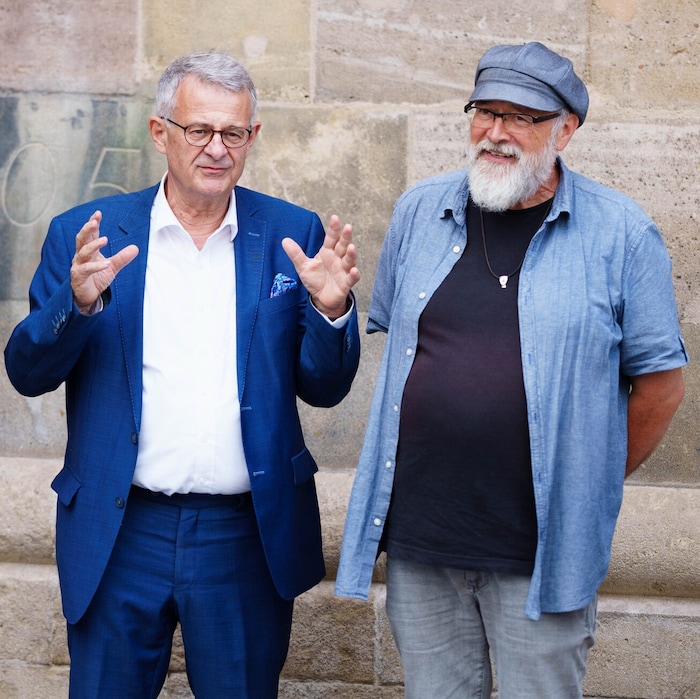 Zehetner (links) und Nimmrichter blicken zurück auf ihr Lebenwerk