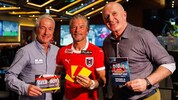 Moderator Hannes Steiner mit den beiden Experten Frenkie Schinkels und Kurt Garger