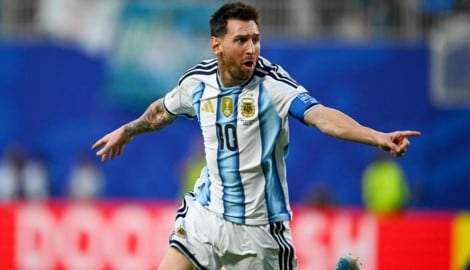 Argentiniens Lionel Messi