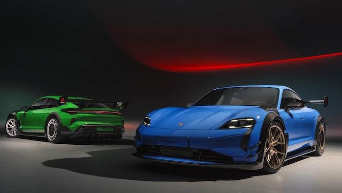 Porsche Taycan Turbo GT mit Manthey Kit