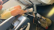 Kein Sitzplatz frei, weil übergroße E-Scooter oft mit ins Zugabteil genommen werden