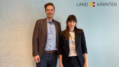 Martin Hafner und Barbara Wedenigg wollen zeigen, was die Koalition alles schafft.