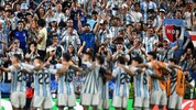 Die „Albiceleste“ feiert mit ihren treuen Fans