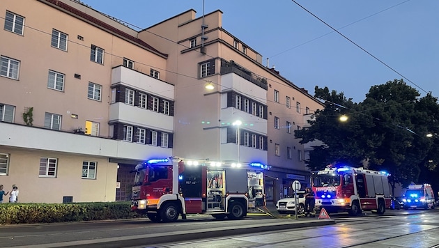 Im Wiener Karl-Marx-Hof gab es am Donnerstagabend Brandalarm.