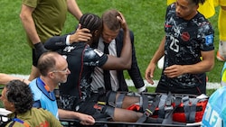 Kone wurde von Trainer Marsch umarmt. 
