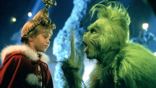 Jim Carrey soll in seiner Rolle als grummeliger Griesgram Grinch auf die Kinoleinwand ...