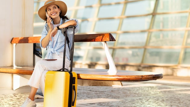 Auf dem Flughafen lauern oft schon krankmachende Keime auf die Urlauber.