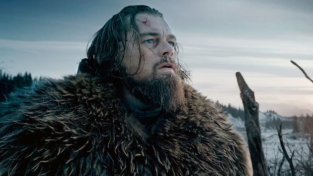 Leonardo DiCaprio in seiner Oscar-Rolle in „The Revenant“ – da wird einem auch bei diesen ...