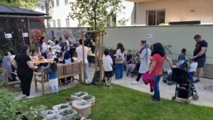 Im Refugium in Klagenfurt-St. Egid gab es schon Aktionen wie das Bauen und Bepflanzen von ...