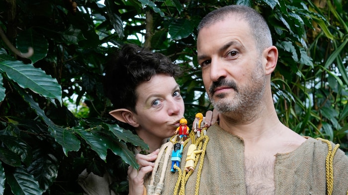 Nora Dirisamer und Matthias Hack spielen im „Sommernachtstraum“ in Wilhering