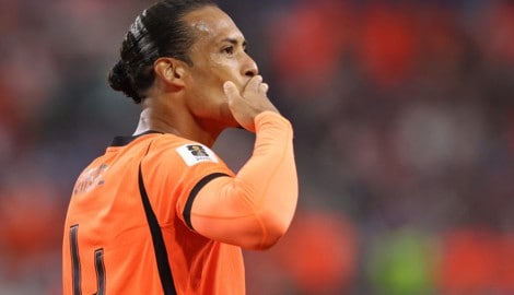 Niederlande-Kapitän Virgil van Dijk