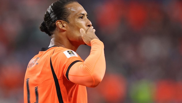 Niederlande-Kapitän Virgil van Dijk