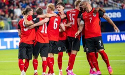 Fertigmachen zum Jubeln! Für Arnautovic und Co. geht‘s schließlich gegen den Weltmeister.