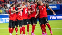 Fertigmachen zum Jubeln! Für Arnautovic und Co. geht‘s schließlich gegen den Weltmeister.