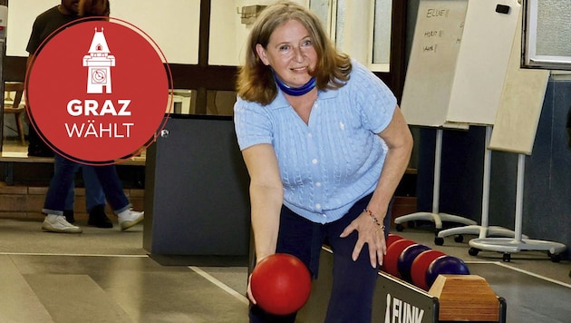 Elke Kahr ist eine Spielernatur. Ob der Urnengang am 28. Juni für sie eine schwierige Partie ...