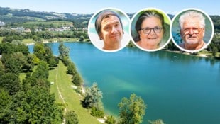 Am Pleschinger See genießen – trotz der Aufregung um einen Bericht der Europäischen ...