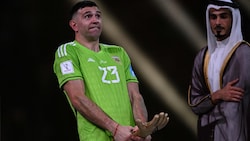 Emiliano Martinez verteilt vor dem Match eine Spitze gegen das ÖFB-Team. 