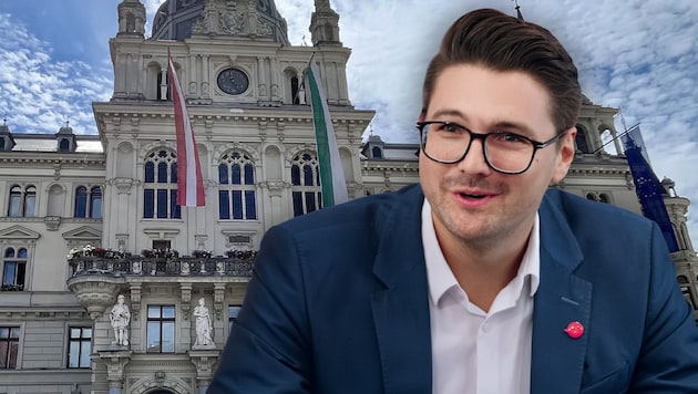 Niko Swatek (NEOS-Chef in der Steiermark) pocht auf ein anderes Regierungssystem in Graz.