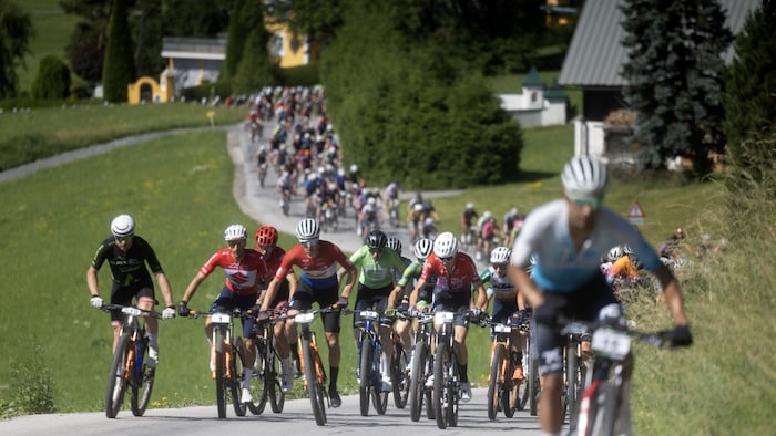 Aktuell nehmen die Mountainbiker die Region Schladming-Dachstein in Beschlag.