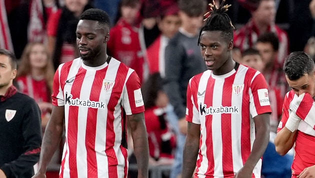 Inaki und Nico Williams – hier im Dress ihres Klubs Athletic Bilbao