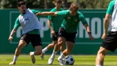 Kapitän Matthias Seidl am Ball.