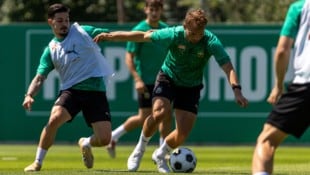 Kapitän Matthias Seidl am Ball.