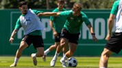 Kapitän Matthias Seidl am Ball.