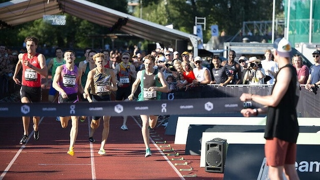 Im Ziel hatten die Athleten 2025 in Wien weniger als die 800m absolviert.
