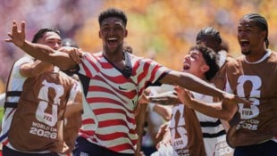 So wird beim US-Team gejubelt, wenn man nach zwei Spielen bei einer Fußball-WM bei zwei Siegen ...