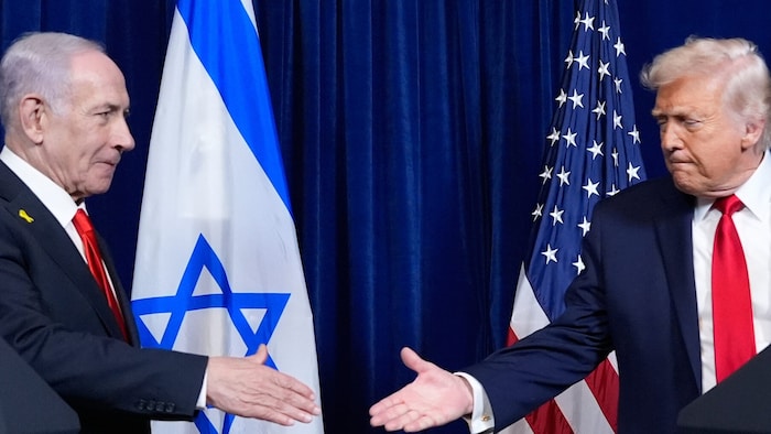 Der israelische Ministerpräsident Benjamin Netanyahu und US-Präsident Donald Trump
