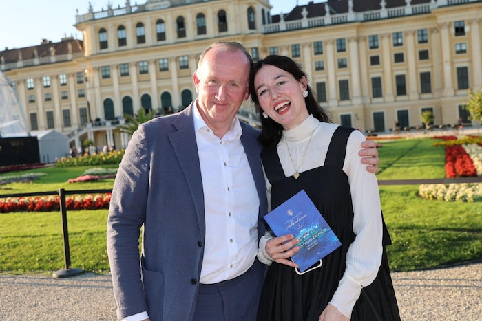 Musiker Paul Halwax und Maddalena del Gobbo