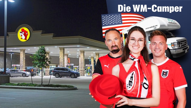 Die Tankstellen von Buc-ees sind die größten des Landes